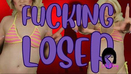 20230619 DOUBLE LOSER HUMILIATION W MUSIC trans Lola Minaj Verbal Humiliation Loser sign Dominatrix AUDIO ONLY