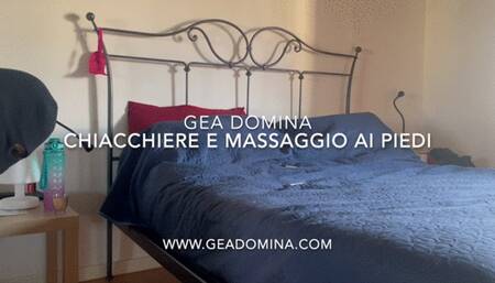 GEA DOMINA - TALK AND FOOT MASSAGE (MOBILE)