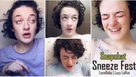 Snapchat Sneeze Fest