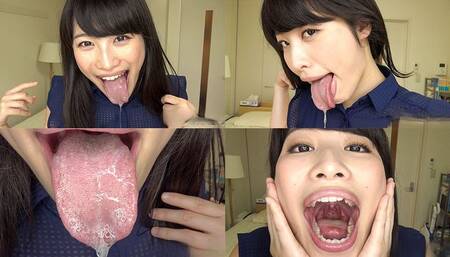 Miki Sunohara - Long Tongue and Mouth Showing - wmv 1080p