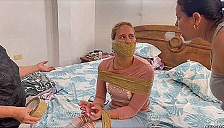 Rich Bitch Turned Bondage Slave (mp4)