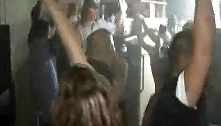 Coed party teen fucks cock after fingering