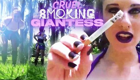 Cruel Smoking Giantess 4k