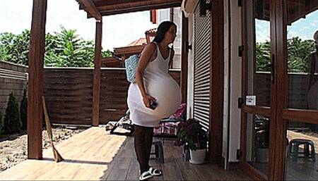 Lusy fantastic belly ,dream ! (1920x1080 HD) WMV