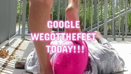 PUBLIC FOOTSLAVE TRAMPLING