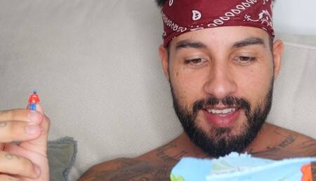 Giant vore, feet and butt crush - Lalo Cortez