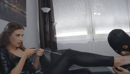 Hot And Dark Foot Domination II