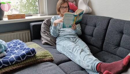 Masturbating for My Boyfriend on the Couch