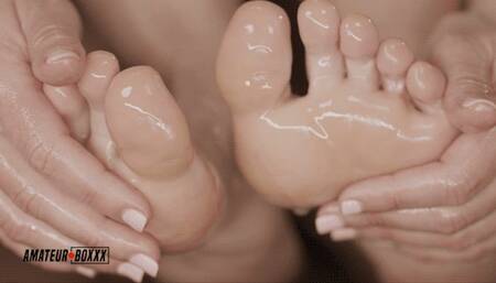 Librarian Studys her Own Feet 1080p