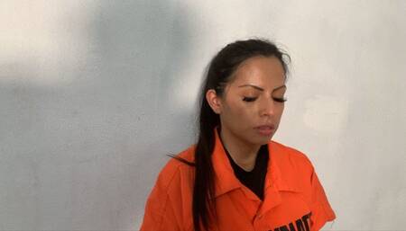 Stefy sleeps in segufix restraints in maximum security jail