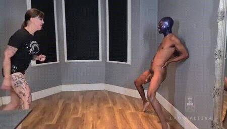 Running Kicks and Hard Ballbusting