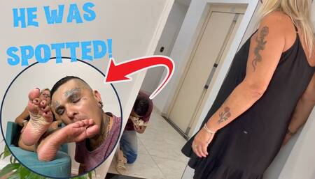 Smelling someone else's shoes behind the door - Ms Aline Ep 1 - GG PRODUCER (MP4-HD 1080p)