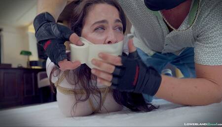 Tilly McReese - Heavily Hogtied and Massively Gagged WMV