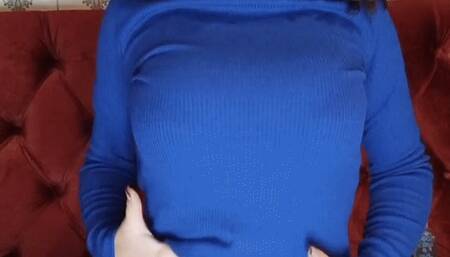 Sexy girl rides dildo with butt plug