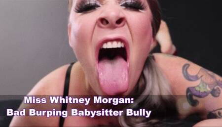 Your Burping Bully Sitter Whitney - wmv
