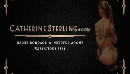 A Slender Submissive OTM Gagged with 4 Layers of Cloth by Busty Blonde Mistress & Hogtied On Screen - A Custom Video! WMV Version!