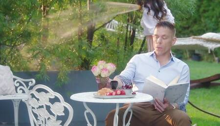 TUSHY Petite cutie Sawyer loves to gape for older men