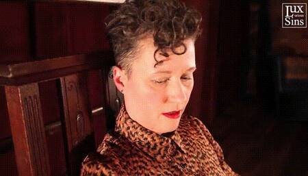 Bound and Aroused in the Chair (WMV)