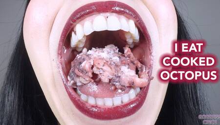 I EAT COOKED OCTOPUS (Video request)
