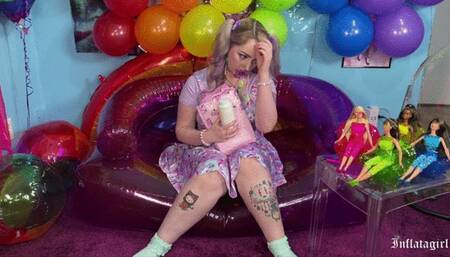 Diaper Change and Showing You My Barbies