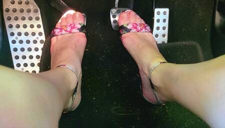 High Heel Sandals On Pedals (mkv)