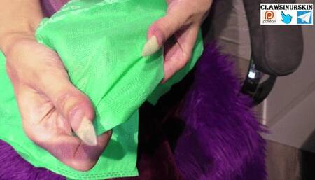 Nails Make HOLES in a Shopping Bag