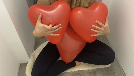 cute heart nail pop