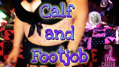 Calf and Footjob