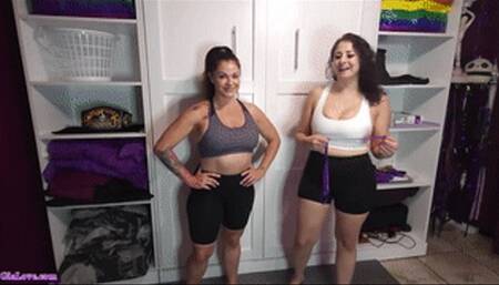 Side-By-Side Lifting Ladies (WMV 1080P)