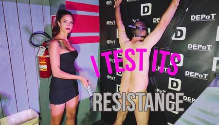 I test its resistance