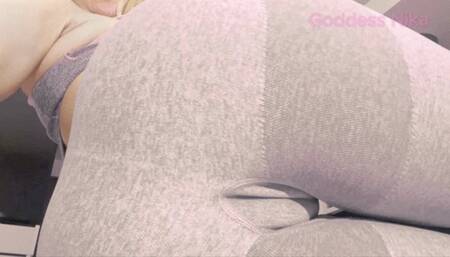 Sweaty Camel Toe Worship JOI