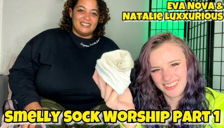 Double Domme Smelly Sock Worship
