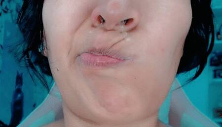 You became obsessed: You lick my snots