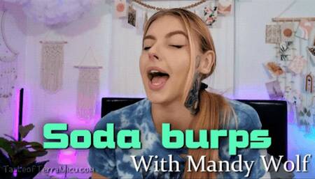 Soda burps - Mandy Wolf - HD 720 WMV