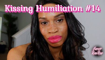 Kissing Humiliation #14- Ebony Goddess Rosie Reed Humiliates You With Juicy Kisses And Smooches For Weak Lipstick Slaves- 1080p HD