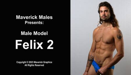 Male Model Felix Muscle Worship 2 with HJ (720P)