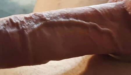 Playing with my Hard Cock - POV