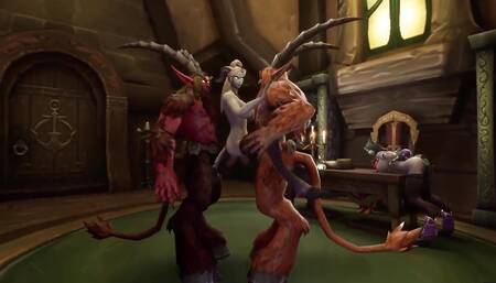 Demon Girl Gets Double Penetration From 2 Devils - Warcraft Parody