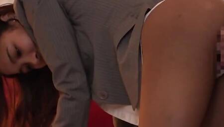 Sassy black gal rookie employee with a boss she hates at a hotel on a business trip...