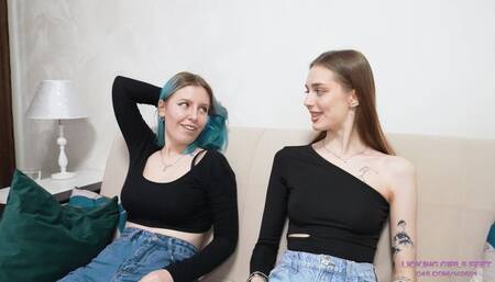 AURORA and DORI - We want to wash your greasy face! (HD)