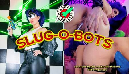 SLUG-O-BOTS! Futurama Leela Cosplay | ViD 1 - Little Puck Alien Breeding Impregnation Fantasy - hd mp4