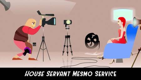 Mesmerized servant Services her master