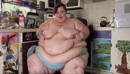 Heavy Cream Chugging Sensual Weight Gain Chat HD