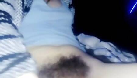 Teen masturbates with dildo