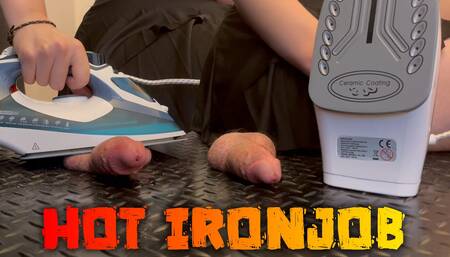 A Hot Ironjob with the Temperature Rising More and More