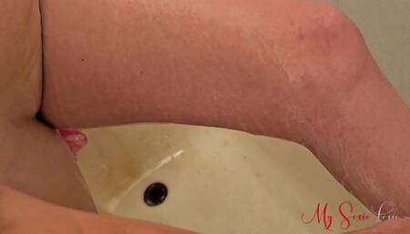 Behind the Scenes Amateur Pussy Armpits Shaving Before Scene