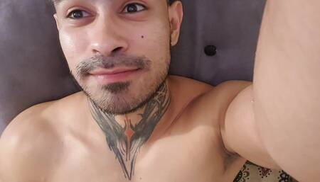 Pig Boy latam eat the cum after to cum