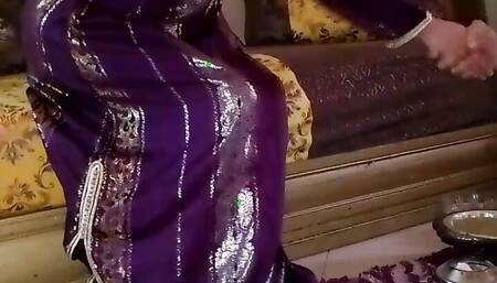 Nice girl Muslim arab with chaikh Moroccan