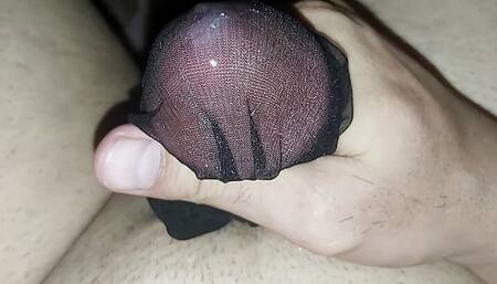 Lust on women's stockings.