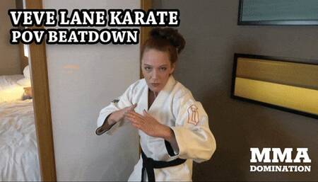 Veve Lane Karate POV Beatdown 1080 HD WMV